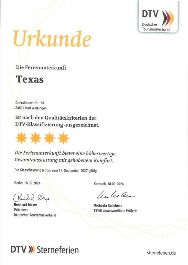 Little Hawaii & Texas Lägenhet Bad Wildungen Exteriör bild